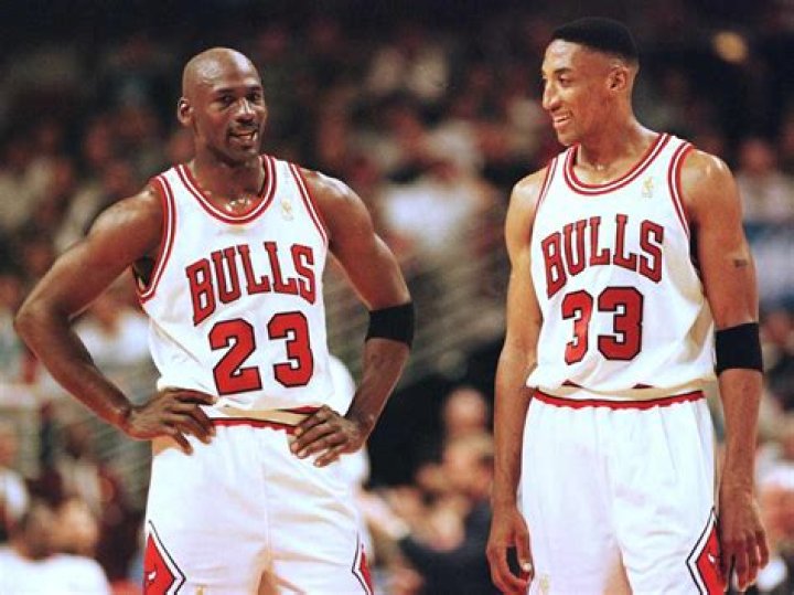 Michael Jordan And Scottie Pippen